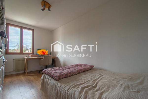 Maison T4 rénovée, garage et jardin