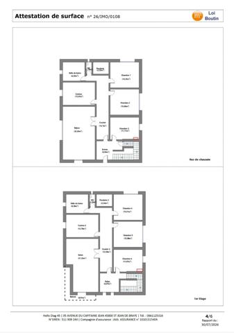 SAINT JEAN LE BLANC CENTRE, à saisir grande maison 225 m2 comprenant deux logements distincts, potentiel d'un troisième, sous-sol complet et jardin de 400 m2