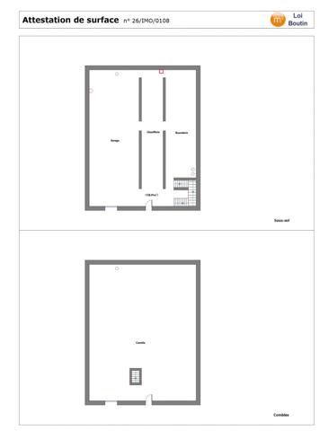 SAINT JEAN LE BLANC CENTRE, à saisir grande maison 225 m2 comprenant deux logements distincts, potentiel d'un troisième, sous-sol complet et jardin de 400 m2
