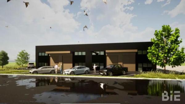 Bâtiment industriel neuf sur plan 800m2 Audenge