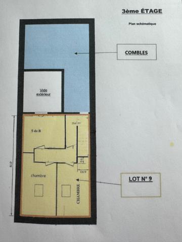 Saint-Affrique (12400) Superbe duplex T3 lumineux avec vue dégagée