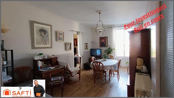 Appartement T3 Loué pour investisseurs