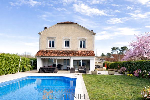 Maison bourgeoise début 20 ème siècle 225 m2 avec jardin, piscine et maison T3 91 m2 indépendante, Casteljalou Détails des diagnostics énergétiques