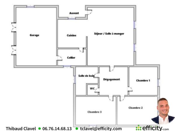Maison 5 pièces - 114 m²