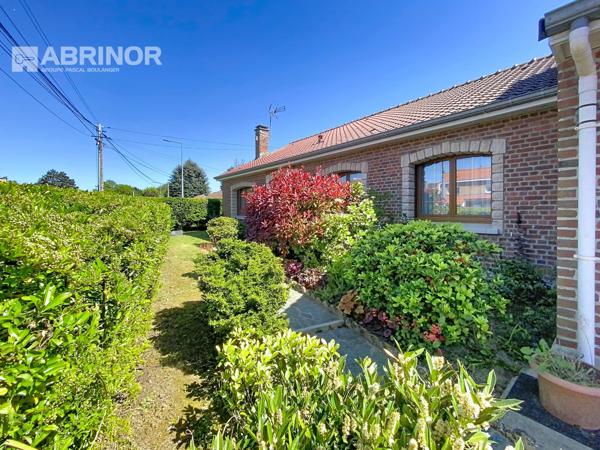 PLAIN PIED INDIVIDUEL 3 CHAMBRES JARDIN ET GARAGE LOMME