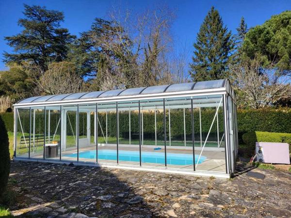 Maison ancienne - Belves Magnifique demeure de 5 chambres avec locaux professionnels, piscine et vue - Périgord Noir