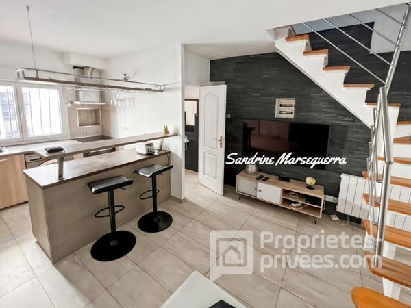 2 Pièces en  Duplex  avec cour