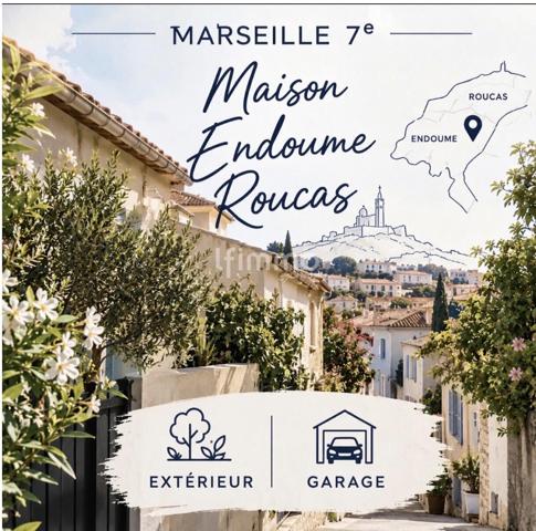 Marseille 7ème/ Maison/ Garage/ Extérieur