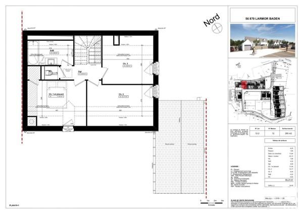 Maison 4 pièces de 88 m² à Larmor-Baden (56870)