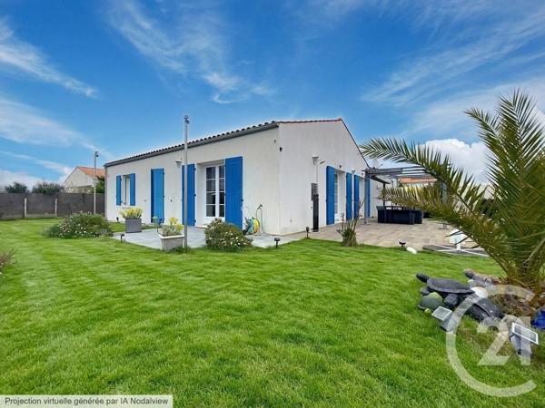 Maison à vendre  4 pièces - 93,70 m2 ST DENIS D OLERON - 17