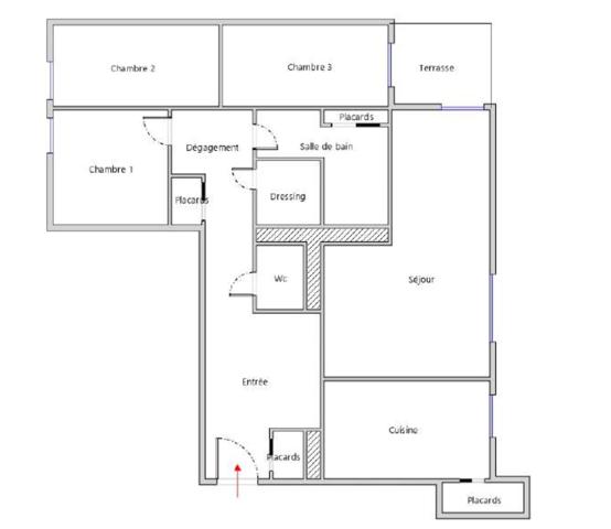 Appartement
         4 pièces
        - 97 m² 169 000 € *