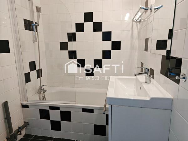 2 PIÈCES de 27 m² à côté du parc Charles III
