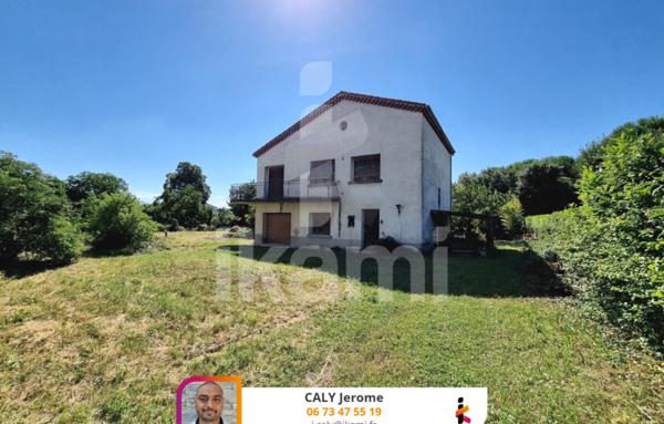 Maison de 100m2 habitables à rénover sur un terrain constructible de 1400m2