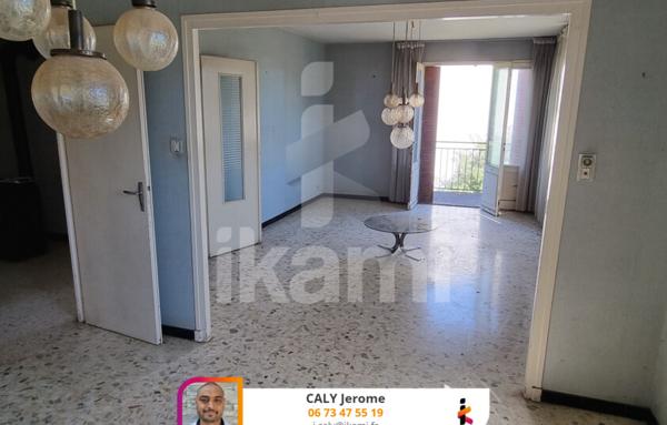 Maison de 100m2 habitables à rénover sur un terrain constructible de 1400m2