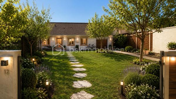 Vous recherchez une maison de plain-pied avec jardin, dépendance et potentiel d'aménagement ? Cette maison pourrait bien être votre prochaine adresse.

Située dans le recherché quartier de la Prairie, cette maison de plain-pied d'environ 103 m² vous séduira par ses volumes, son potentiel et son agréable terrain d'environ 565 m².

Elle se compose d'une entrée, d'un vaste salon lumineux, d'une cuisine indépendante, de trois chambres, d'une salle de bain ainsi que de nombreux espaces de rangement.

Les combles aménagés offrent un espace bureau idéal pour le télétravail ou une activité indépendante.

À l'extérieur, vous profiterez d'un jardin à l'avant et à l'arrière de la maison, véritable atout pour les familles en quête d'espace et de tranquillité.

Une dépendance ainsi qu'un garage d'environ 15 m² viennent compléter ce bien.

Des travaux de rafraîchissement permettront de révéler tout le potentiel de cette maison et de l'adapter à vos envies.

Les + du bien :
Maison de plain-pied
Terrain d'environ 565 m²
Quartier pavillonnaire recherché
3 chambres
Bureau dans les combles
Dépendance
Garage
Double vitrage
DPE D
Fort potentiel d'évolution

Une opportunité rare sur le secteur à découvrir rapidement.