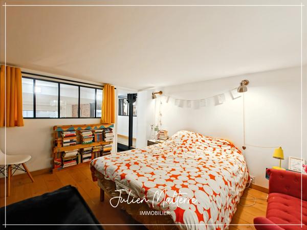 SAINT ETIENNE (42) - Exceptionnel LOFT en triplex de 265 m² avec 7 chambres, bureau, terrasse avec jardin et 2 garages