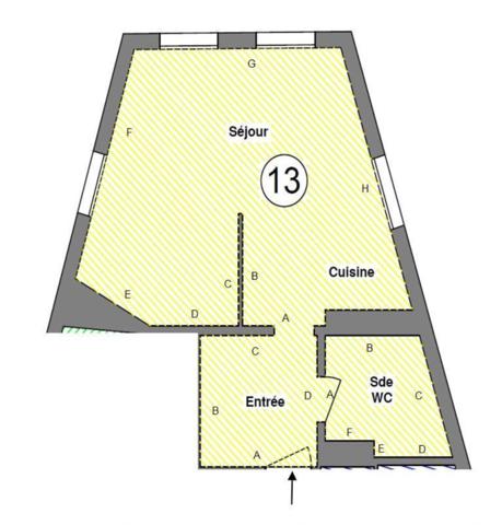 Grand studio avec combles - Le Kremlin-Bicêtre