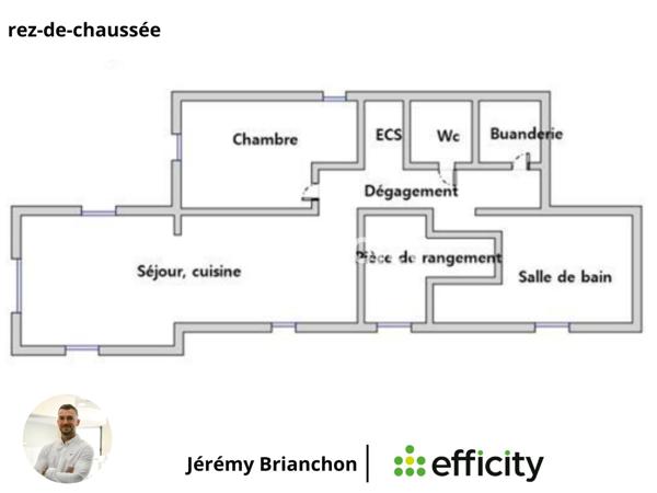 Maison 6 pièces - 160 m² Exclusivité efficity