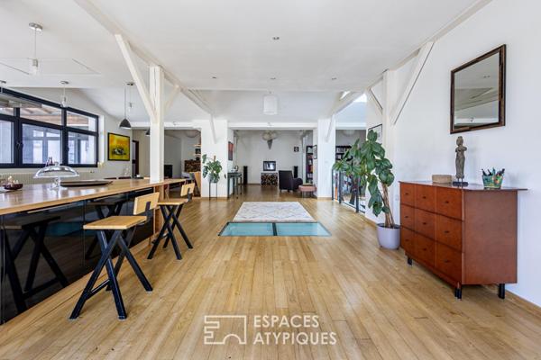 Loft duplex idéalement situé à Panazol