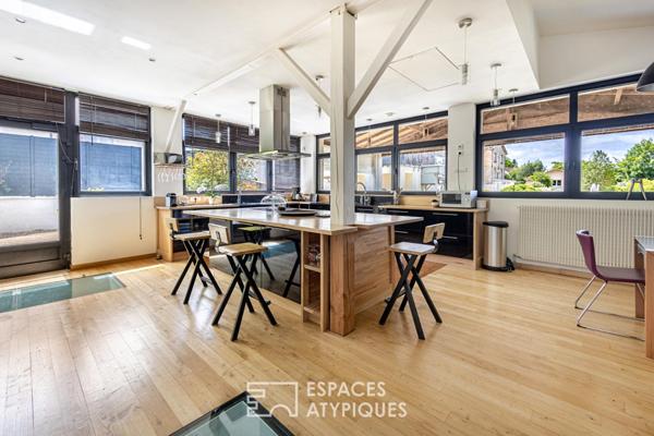Loft duplex idéalement situé à Panazol