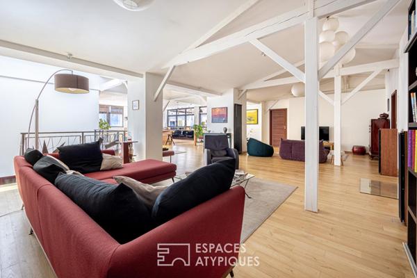 Loft duplex idéalement situé à Panazol