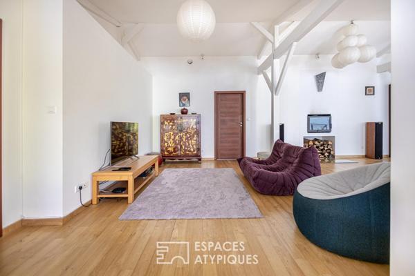 Loft duplex idéalement situé à Panazol