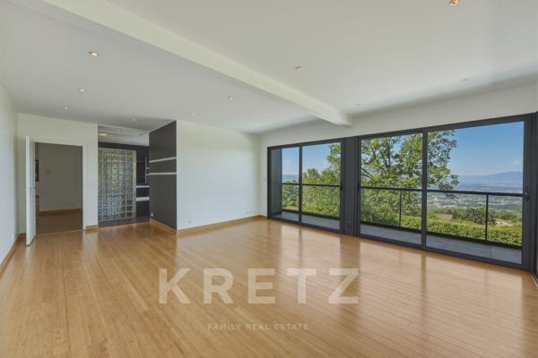 LUCINGES (74380) – SPLENDIDE PROPRIÉTÉ CONTEMPORAINE DE PRESTIGE DE 460 M² – VUE PANORAMIQUE ET PISC