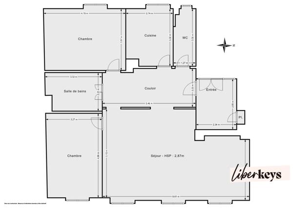 Appartement 3 pièces de 111m² BELFORT 90000 Centre