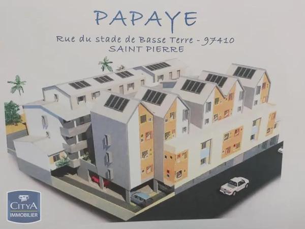 Appartement à louer 1 pièce 27.7m² Saint-Pierre (97410)