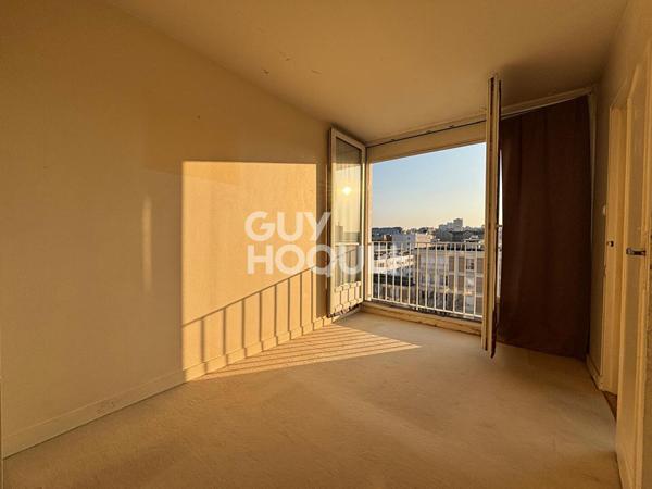 3 pièces - étage élevé - Métro 13