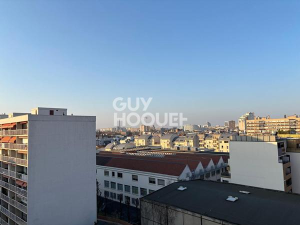 3 pièces - étage élevé - Métro 13