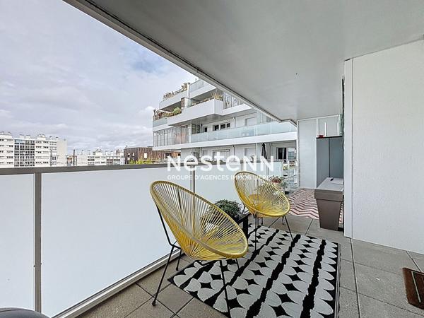 ISSY LES MOULINEAUX - Appartement traversant 4 pièces de 85,51m² avec terrasses dans un immeuble récent