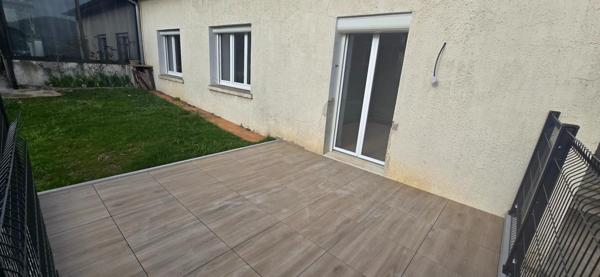 Joli T3 avec terrasse et jardin plein pied