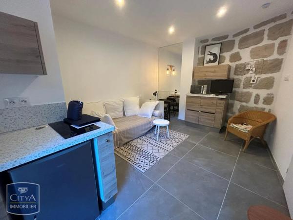 Location appartement 1 pièce de 18.29m²