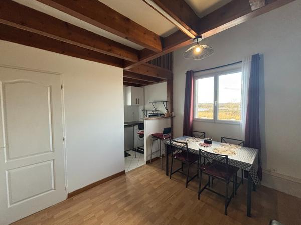 Lahonce : Un balcon sur l’Adour – Studio en duplex au calme absolu