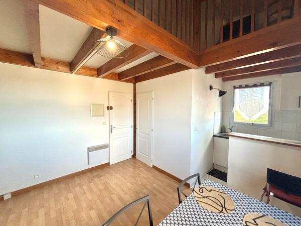 Lahonce : Un balcon sur l’Adour – Studio en duplex au calme absolu