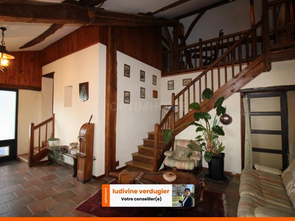 Maison à vendre à PAULHIAC 47150 Authenticité absolue, pierres apparentes, 2,7 Hectares de nature