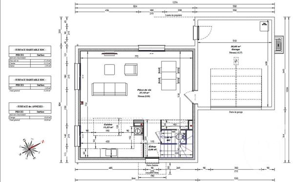 Maison à vendre  4 pièces - 102,89 m2 L ISLE D ABEAU - 38