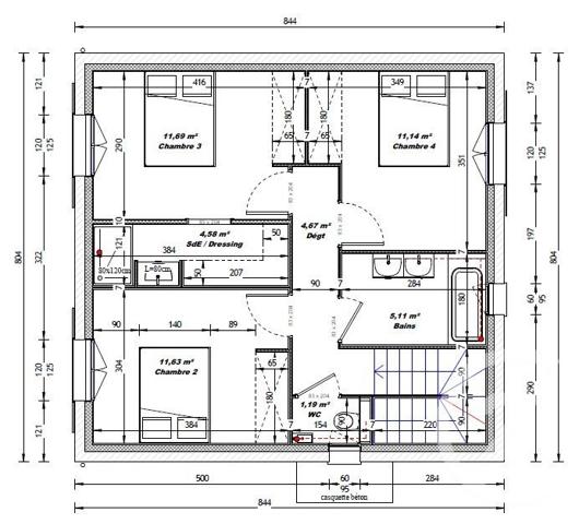 Maison à vendre  4 pièces - 102,89 m2 L ISLE D ABEAU - 38