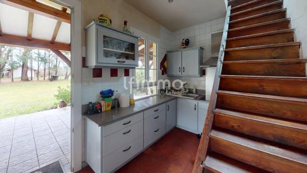 Maison landaise avec piscine, dépendance et terrain