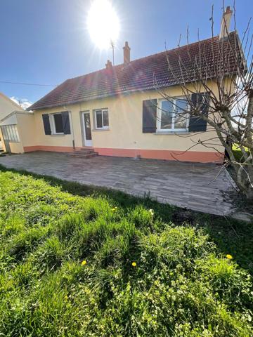 Maison, 3 chambres, jardin, garage.