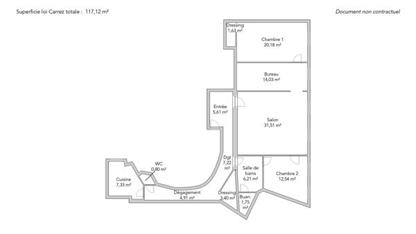 Appartement Paris 9e - FAUBOURG MONTMARTRE