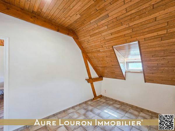 Sarrancolin (65410) MAISON AVEC GARAGE 6 PIECES 148m² AU CŒUR DE SARRANCOLIN (PORTE DES VALLÉES D'AURE & LOURON).