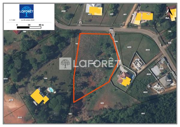 Achat terrain près de MATOURY - 5734 m² - 665 000 €