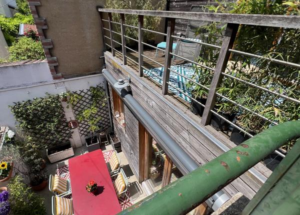 Montreuil (93100) Charmante maison familiale avec Cour et terrasse !