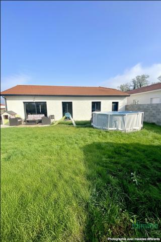 MAISON RÉCENTE (2023) EN LOTISSEMENT ACCESSIBILITÉ PMR DE 80M2 - RT 2012 AVEC UN TERRAIN DE 488 M2 À ANDAN Andancette (26140)