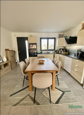 MAISON RÉCENTE (2023) EN LOTISSEMENT ACCESSIBILITÉ PMR DE 80M2 - RT 2012 AVEC UN TERRAIN DE 488 M2 À ANDAN Andancette (26140)