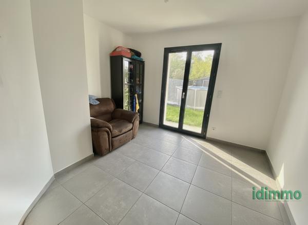 MAISON RÉCENTE (2023) EN LOTISSEMENT ACCESSIBILITÉ PMR DE 80M2 - RT 2012 AVEC UN TERRAIN DE 488 M2 À ANDAN Andancette (26140)