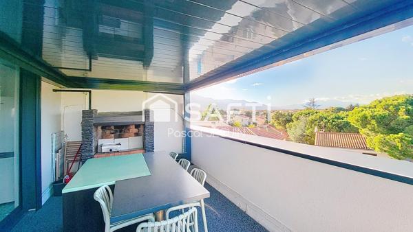 2 PIECES - DERNIER ETAGE - 2 GRANDES TERRASSES - PROCHE PLAGE