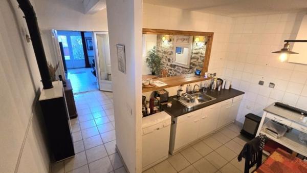 Maison à vendre 5 pièces LA REDORTE (11) 2 chambres 101 M2 habitable avec cour de 31 m2